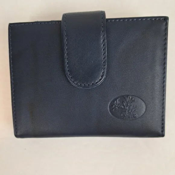 Buxton Bags Buxton Heiress Double Cardex Bifold Wallet Navy